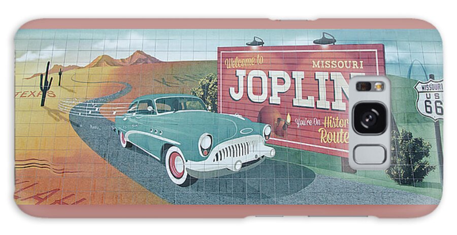 Joplin Route 66 Galaxy Case featuring the photograph Joplin Route 66 by Susan McMenamin