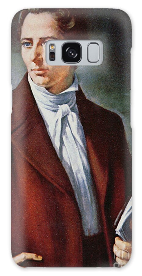 Joseph Smith Galaxy Case featuring the painting Joseph Smith prophet founder of the Mormon Religion in the USA by American School
