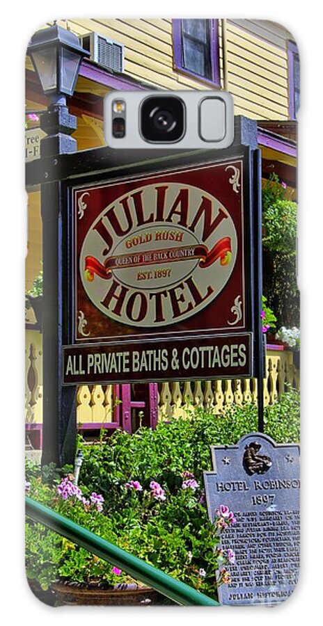 Julian Galaxy S8 Case featuring the photograph Julian Gold Rush Hotel Bed and Breakfast by Alex Morales