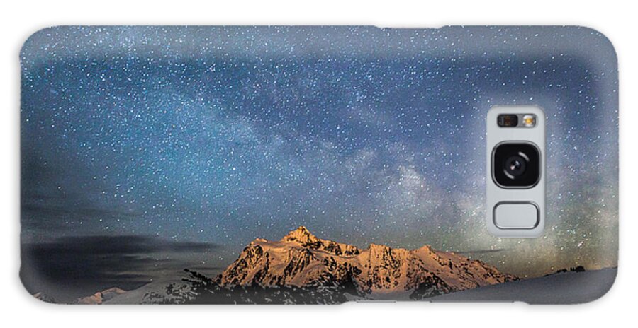 Mountain Top Galaxy Case featuring the photograph Just A Glance by Britten Adams