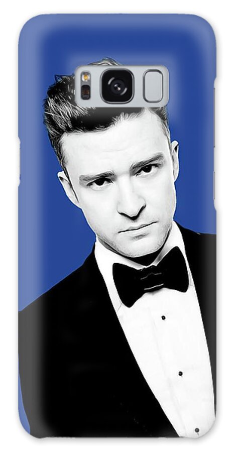 Justin Timberlake Galaxy Case featuring the painting Justin Timberlake by Twinkle Mehta