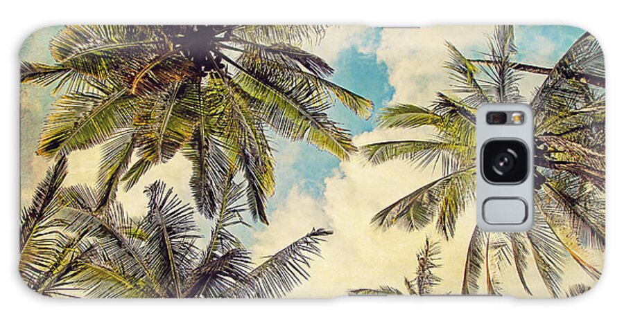 Photography Galaxy Case featuring the photograph Kauai Island Palms - Blue Hawaii Photography by Melanie Alexandra Price