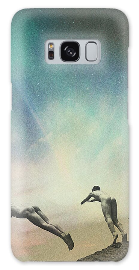 Collage Galaxy Case featuring the photograph Kids by Fran Rodriguez