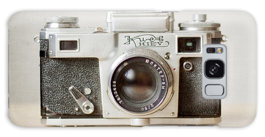 Old Camera Galaxy Case featuring the photograph Kiev by Violet Gray