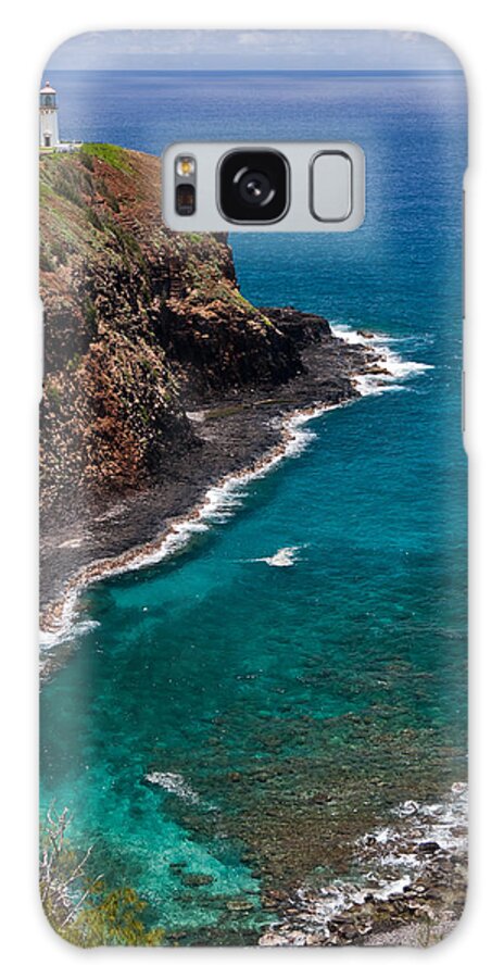 Kauai Galaxy Case featuring the photograph Kilauea Lighthouse by Roger Mullenhour