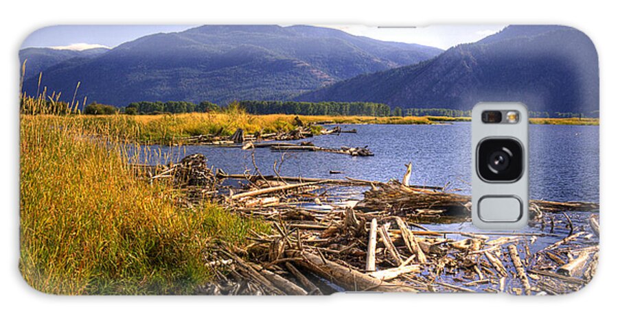 Kootenai Lake Galaxy S8 Case featuring the photograph Kootenai Lake BC by Lee Santa