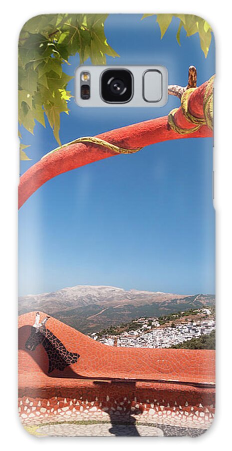 Andalucia Galaxy Case featuring the photograph La Maroma by Geoff Smith