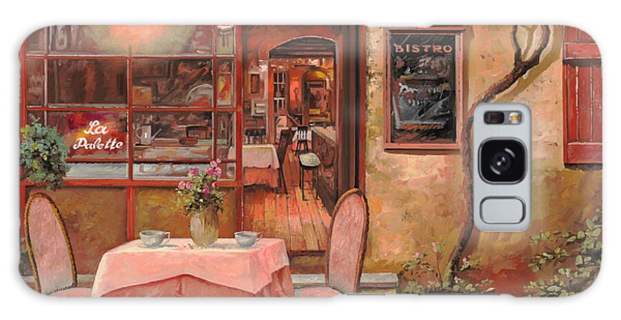 Caffe Galaxy Case featuring the painting La Palette by Guido Borelli