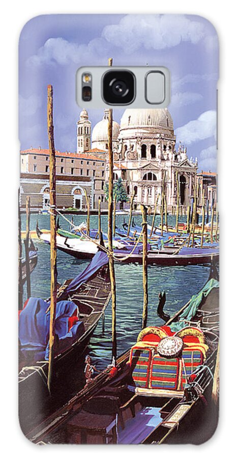 Church Galaxy Case featuring the painting La Salute by Guido Borelli