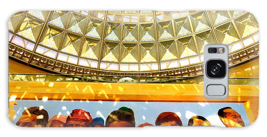 Los Angeles Galaxy Case featuring the photograph LA Union Station Mural by Jeff Lowe