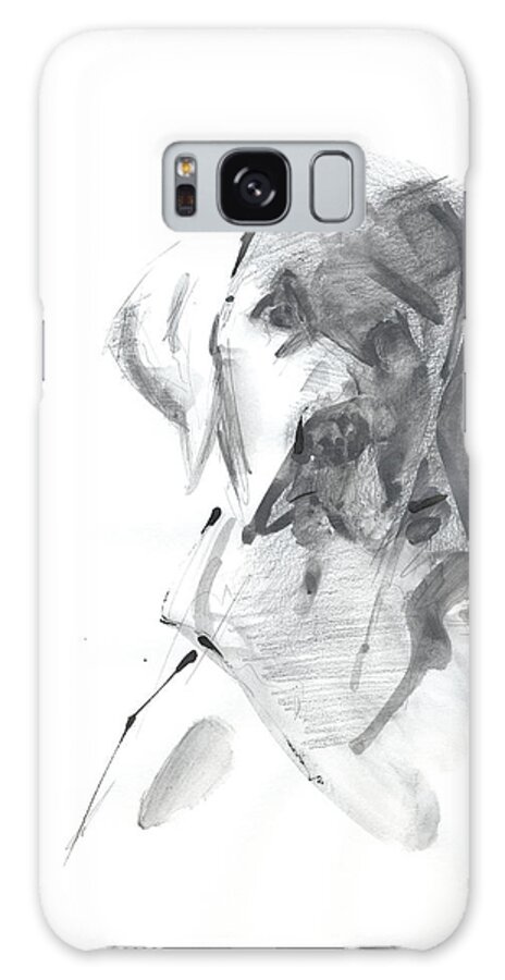 Labrador Galaxy Case featuring the drawing Untitled #1 by Chris N Rohrbach