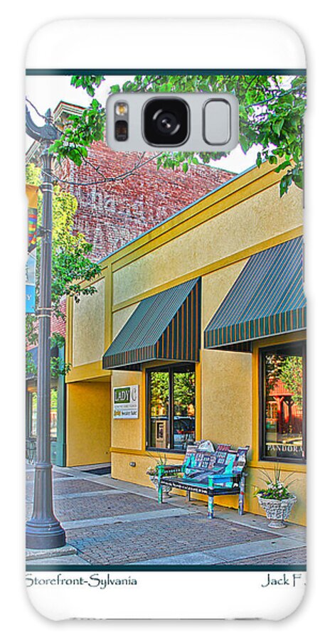 Lady C Galaxy Case featuring the photograph Lady C Storefront-Sylvania by Jack Schultz