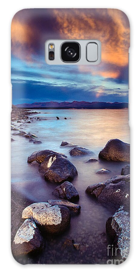 America Galaxy Case featuring the photograph Lake Yellowstone by Inge Johnsson
