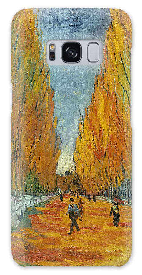 Park Galaxy Case featuring the painting L'Allee des Alyscamps Arles by Vincent van Gogh