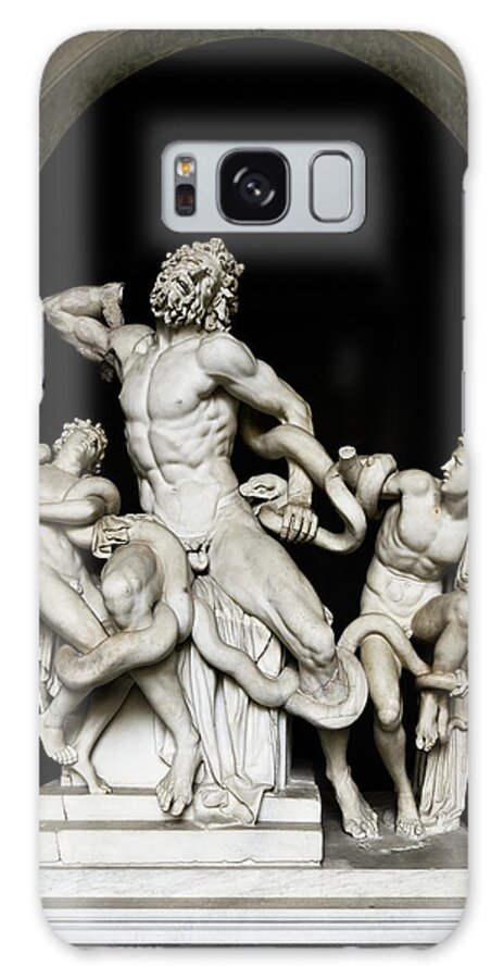 Laocoon Galaxy S8 Case featuring the photograph Laocoon and his Sons by Weston Westmoreland