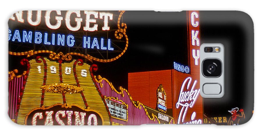 Las Vegas Galaxy Case featuring the photograph Las Vegas 1964 I by Albert Seger