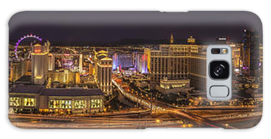 Las Vegas Galaxy S8 Case featuring the photograph Las Vegas Strip by Roman Kurywczak