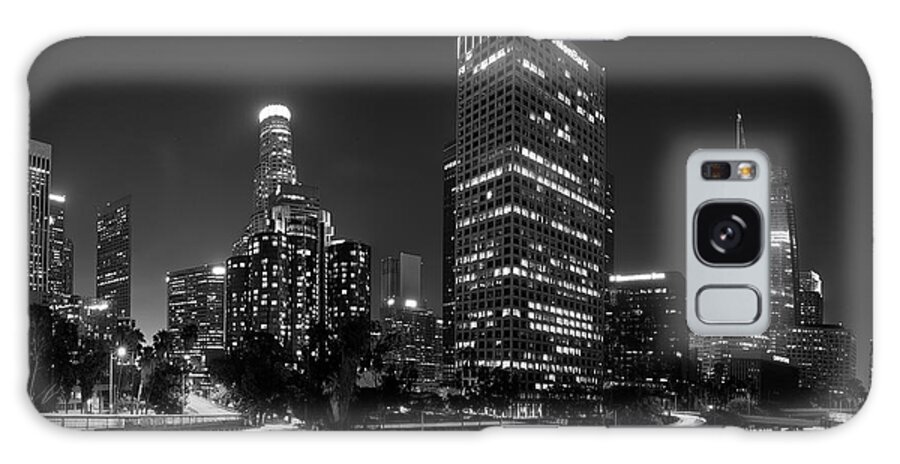 City Galaxy Case featuring the photograph Late Night LA by Paul Riedinger