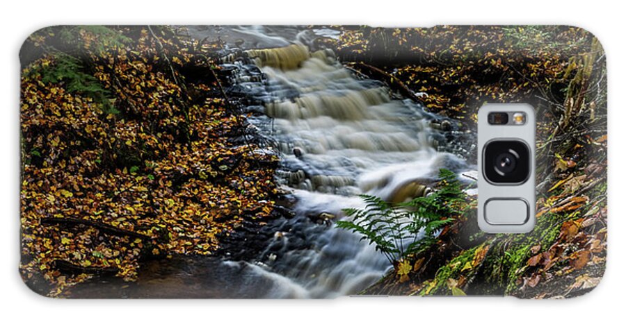 Water Galaxy Case featuring the photograph Laughing Whitefish Falls State Park by Joe Holley