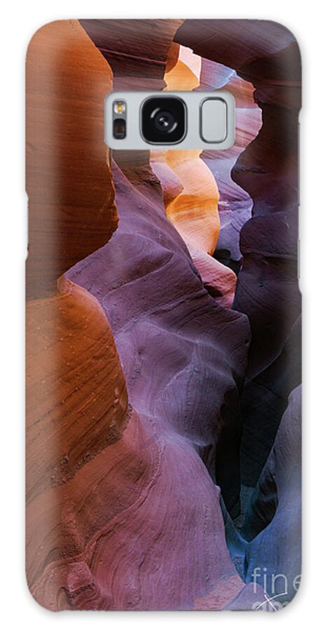 Antelope Canyon Galaxy Case featuring the photograph Layers of the Heart, Antelope Canyon AZ by Joanne West