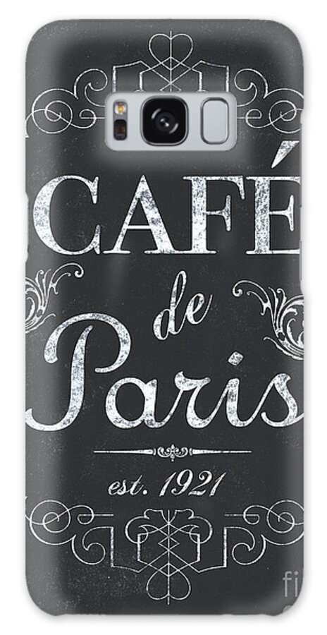 Cafe Galaxy Case featuring the painting Le Petite Bistro 3 by Debbie DeWitt