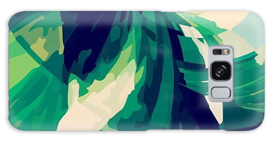 Abstract Galaxy Case featuring the photograph Leafy Doodle

#design #graphics by Julie Featherstone