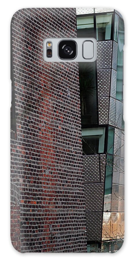 High Line Galaxy Case featuring the photograph Leaning in at the High Line by Rona Black