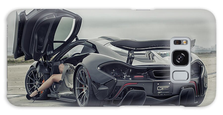 Kyrstannie Galaxy S8 Case featuring the photograph #McLaren #MSO #P1 #wheels and #heels by ItzKirb Photography