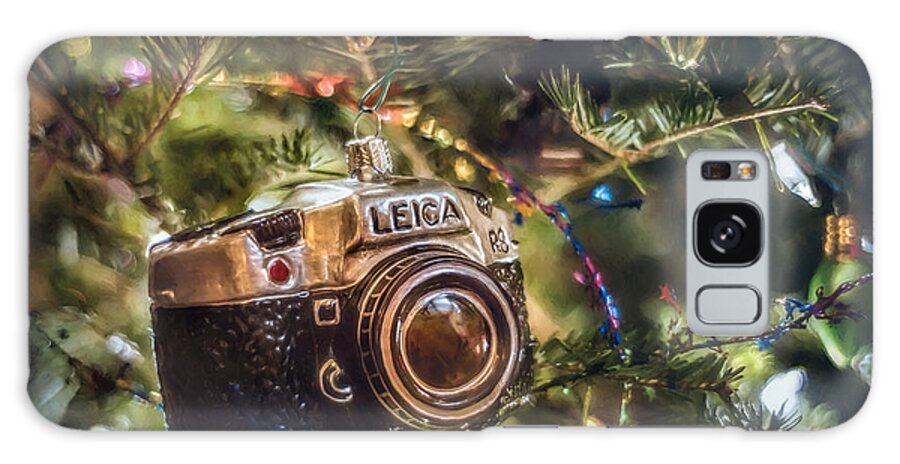 Scott Norris Photography. Christmas Tree Galaxy Case featuring the photograph Leica Christmas by Scott Norris