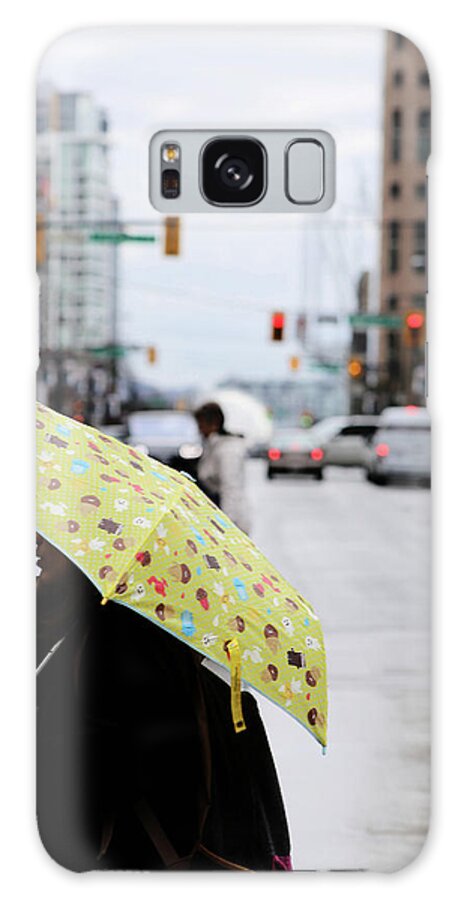 Street Photography Galaxy Case featuring the photograph Lemons and rubber boots by J C