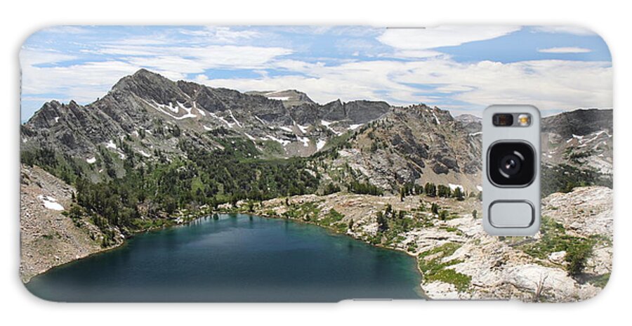 Mountains Galaxy Case featuring the photograph Liberty Lake At Nevada's Ruby Mountains by Steve Wolfe