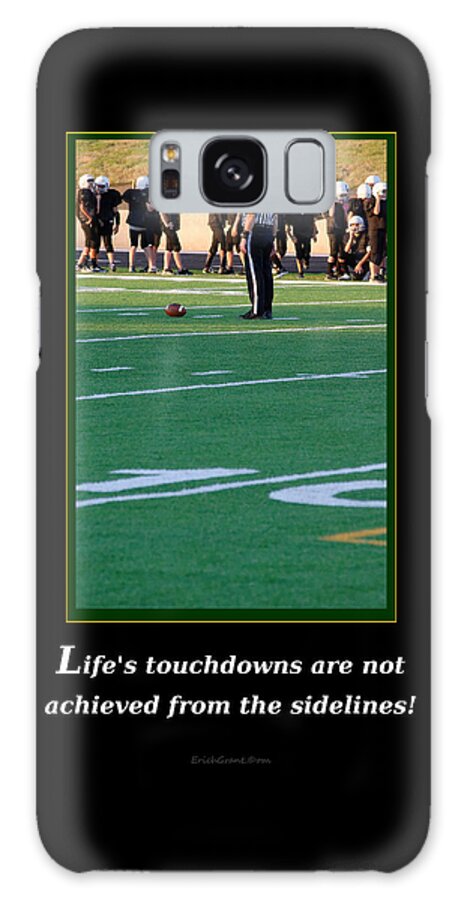 Texas Galaxy S8 Case featuring the photograph Life's Touchdowns by Erich Grant