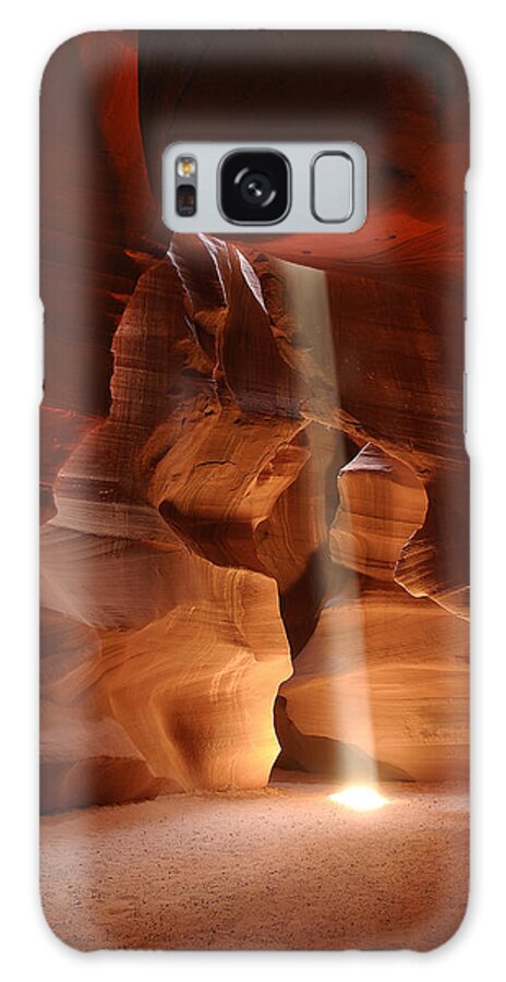 Slot Canyon Galaxy Case featuring the photograph Light From Above by Scott Read