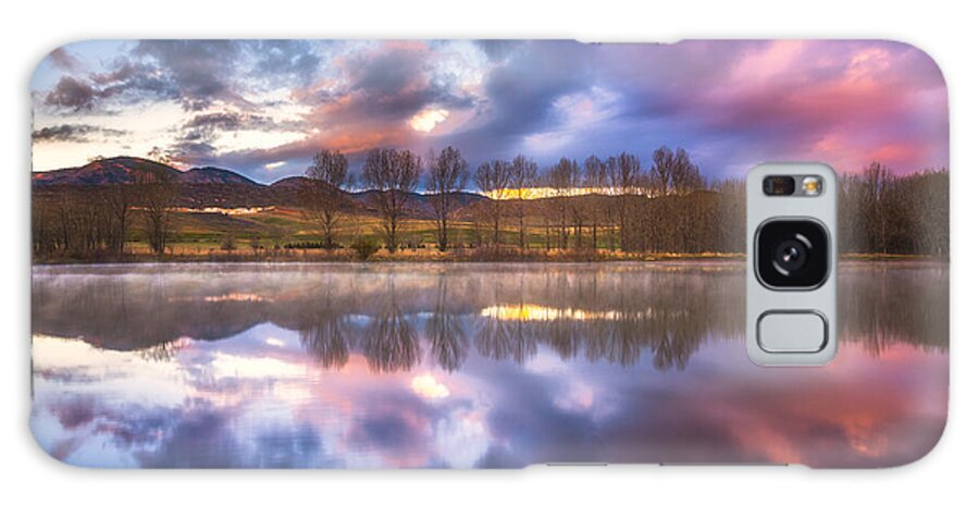 Sunrise Galaxy Case featuring the photograph Light of the Lake by Darren White
