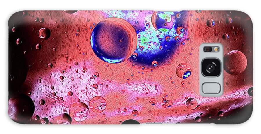 Abstracts Galaxy Case featuring the digital art Light Years Away by DB Hayes