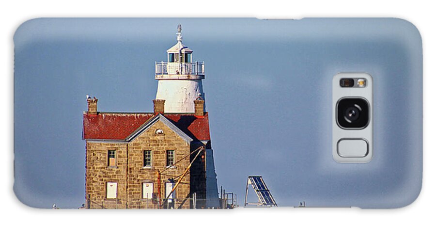 Lighthouse Galaxy Case featuring the photograph Execution Rocks Lighthouse by Doolittle Photography and Art