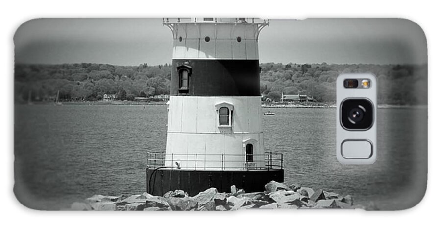 Lighthouse Galaxy Case featuring the photograph Lights out-BW by Charles HALL