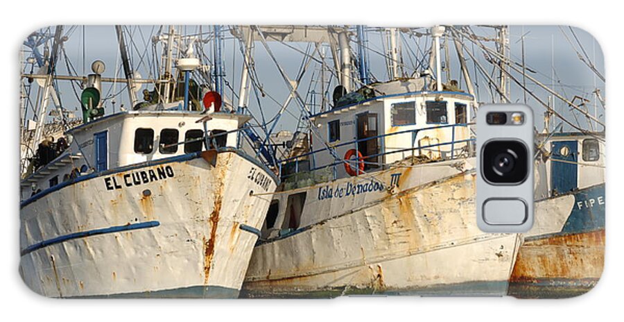 Shrimp Boat Galaxy S8 Case featuring the photograph Like watching paint dry by David Shuler