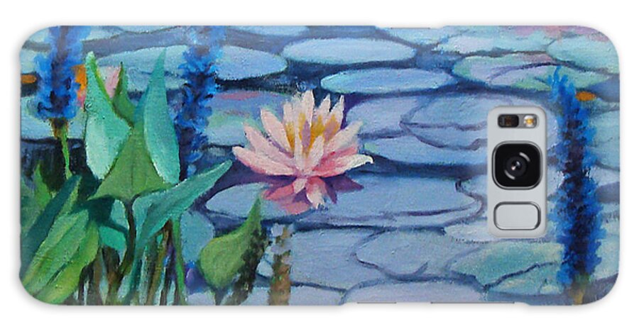  Galaxy S8 Case featuring the painting Lilly Pads by Michael McDougall