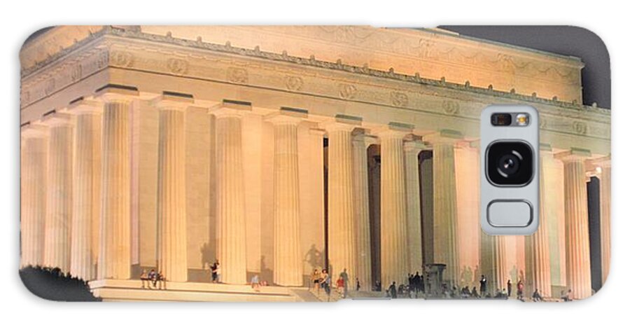 Monuments Galaxy Case featuring the photograph Lincoln Memorial by Charles HALL