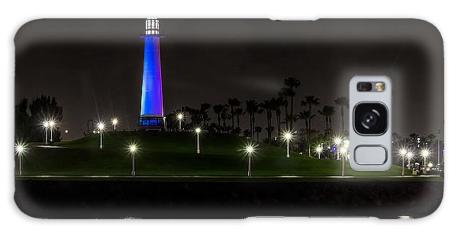 Lighthouse Galaxy Case featuring the photograph Lion's Lighthouse for Sight by Ed Clark