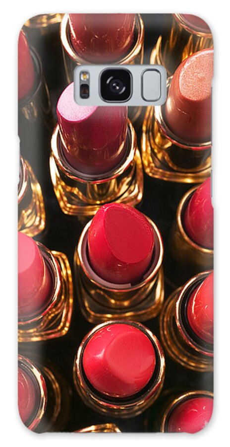 Lipstick Galaxy Case featuring the photograph Lipstick Rows by Garry Gay