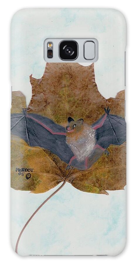 Wildlife Galaxy Case featuring the painting Little Brown Bat by Ralph Root