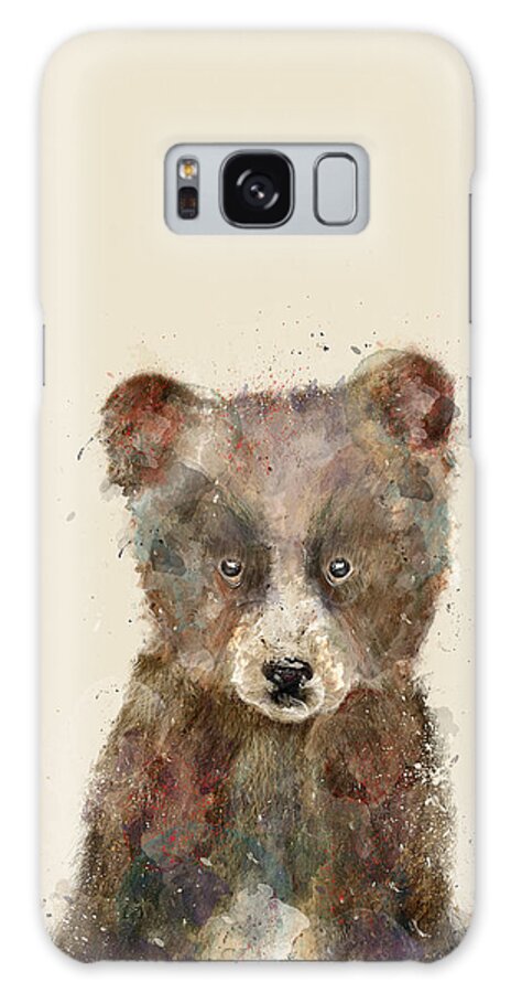 Bears Galaxy Case featuring the painting Little Brown Bear by Bri Buckley
