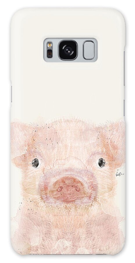 Pig Galaxy Case featuring the painting Little Pig by Bri Buckley