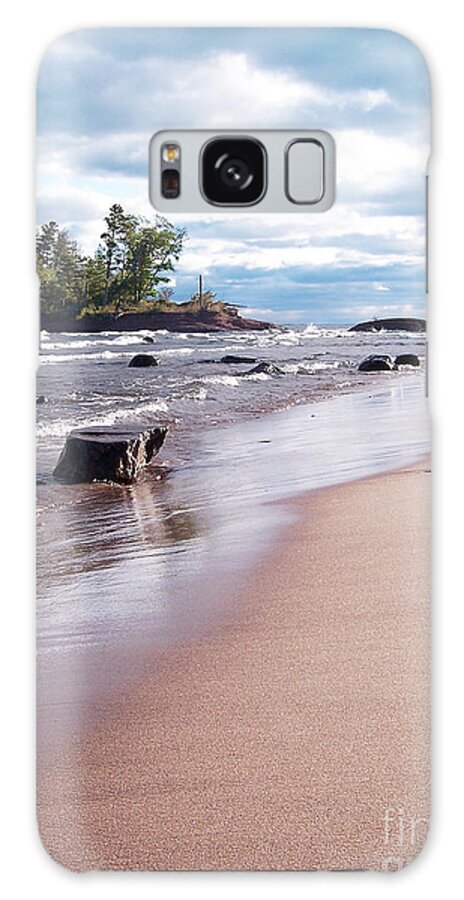 Photo Galaxy Case featuring the photograph Little Presque Isle by Phil Perkins