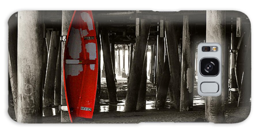 Clay Galaxy Case featuring the photograph Little Red Boat III by Clayton Bruster