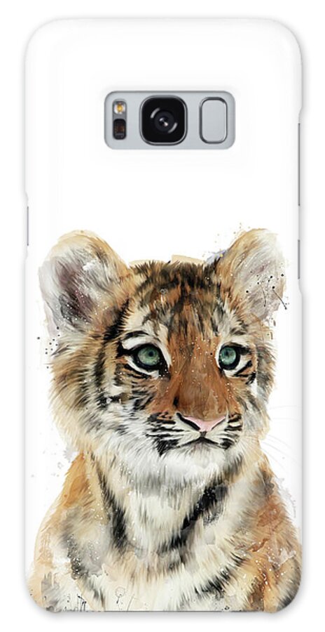 Tiger Galaxy Case featuring the painting Little Tiger by Amy Hamilton