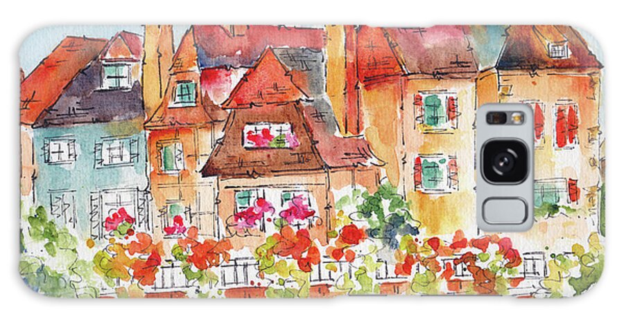 Impressionism Galaxy Case featuring the painting Little Venice Colmar France by Pat Katz