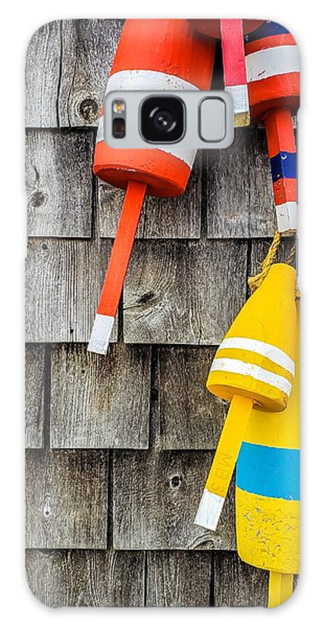 Lobster Buoys Galaxy S8 Case featuring the photograph Local Colah by Holly Ross